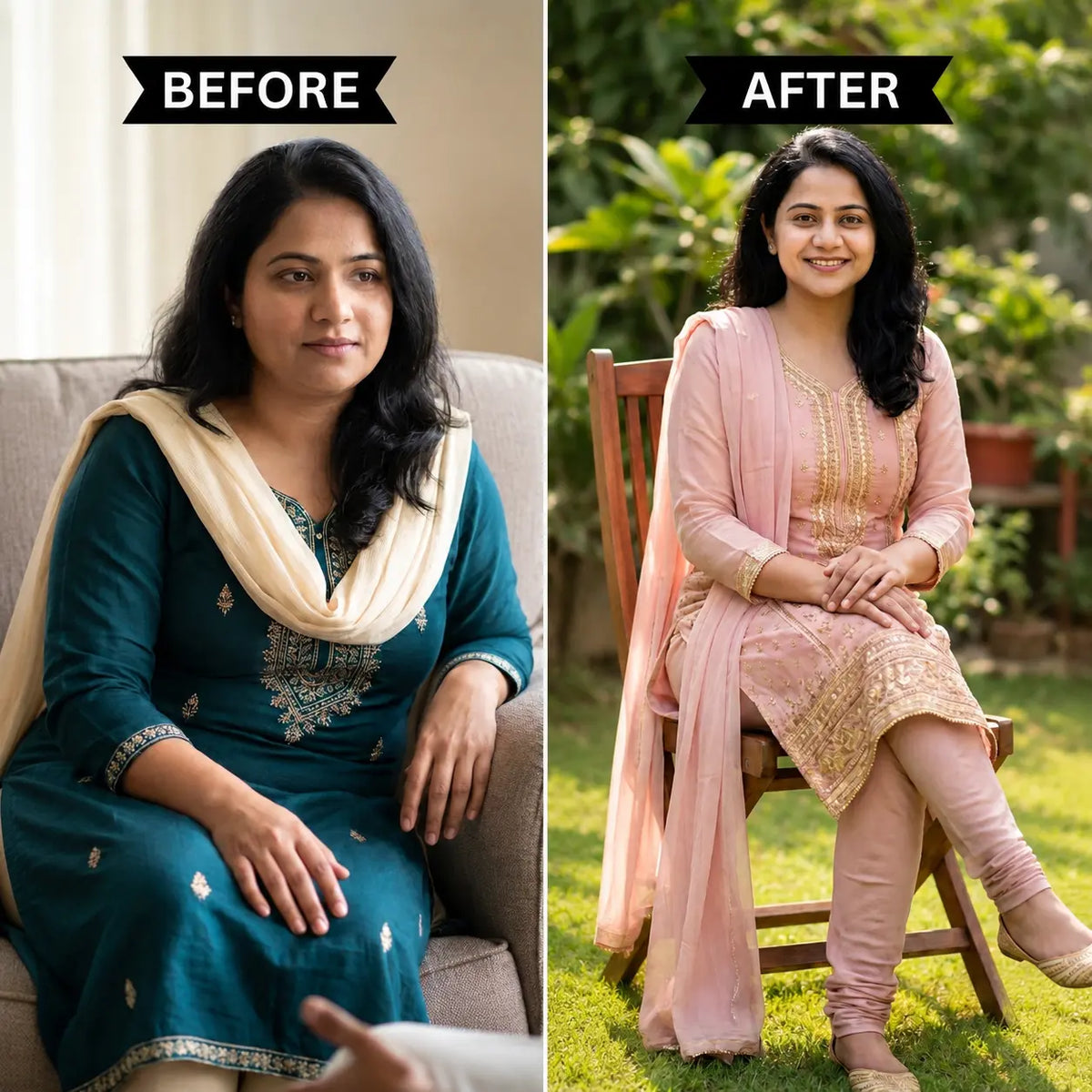Harshay Weight Loss Solution Before After